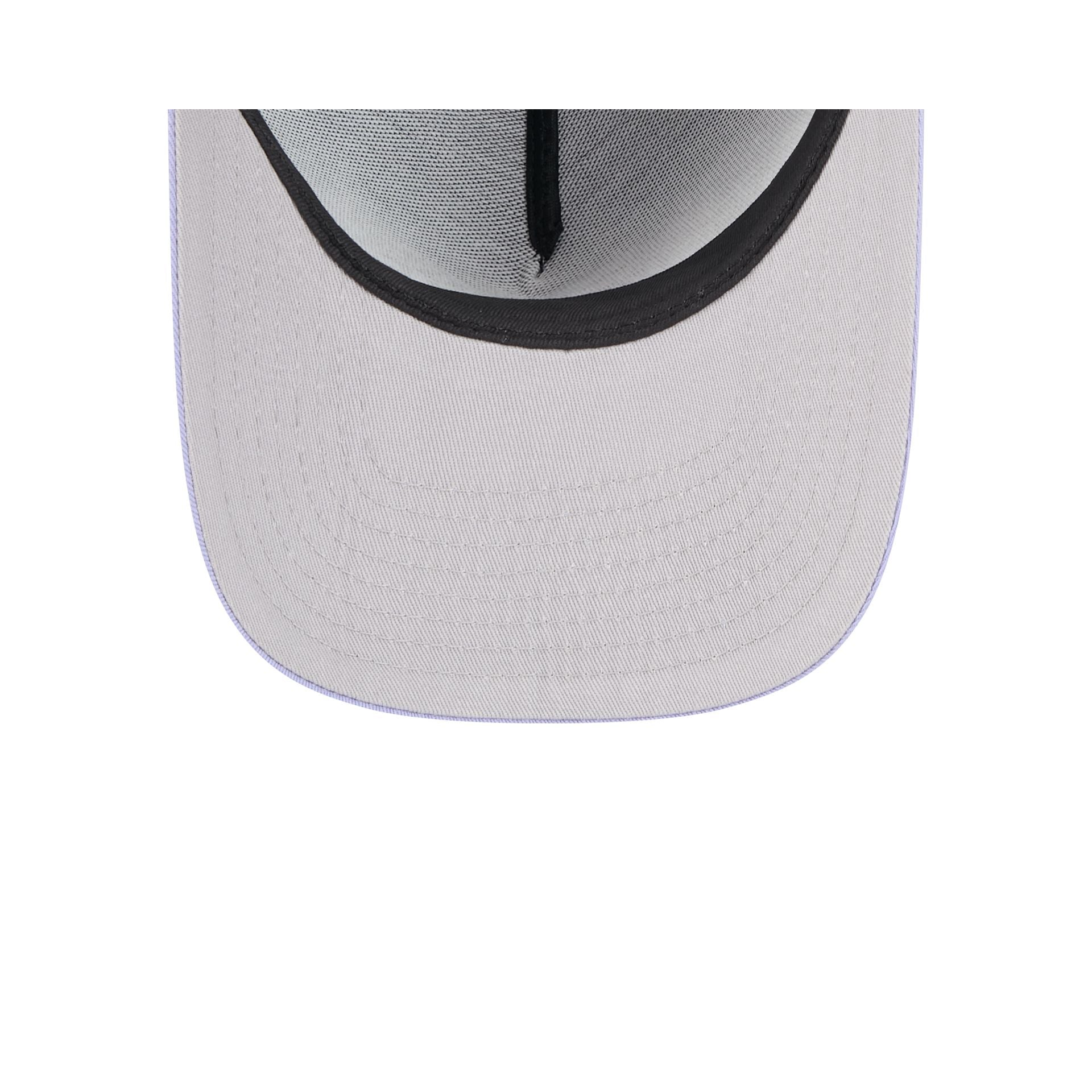 Washington Nationals Navy Lavender 9FIFTY A-Frame Snapback Hat