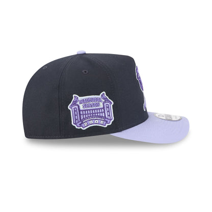 St. Louis Cardinals Navy Lavender 9FIFTY A-Frame Snapback Hat