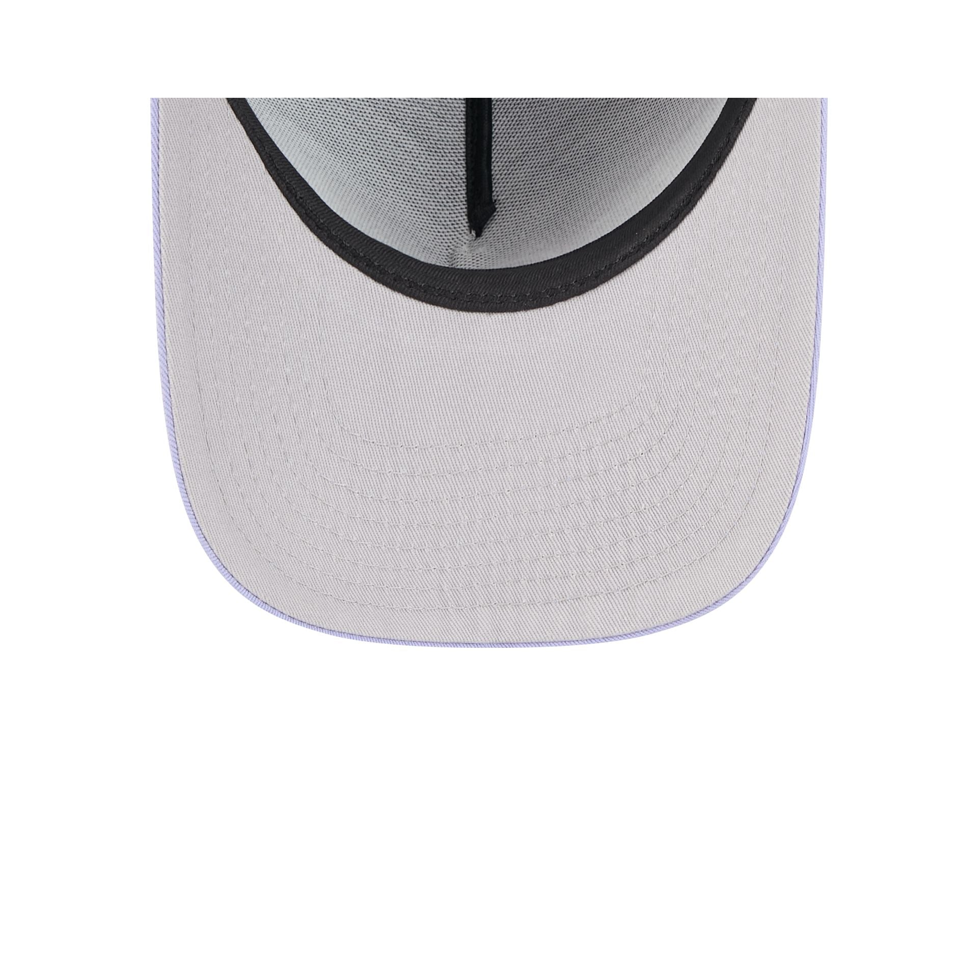 St. Louis Cardinals Navy Lavender 9FIFTY A-Frame Snapback Hat