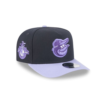 Baltimore Orioles Navy Lavender 9FIFTY A-Frame Snapback Hat