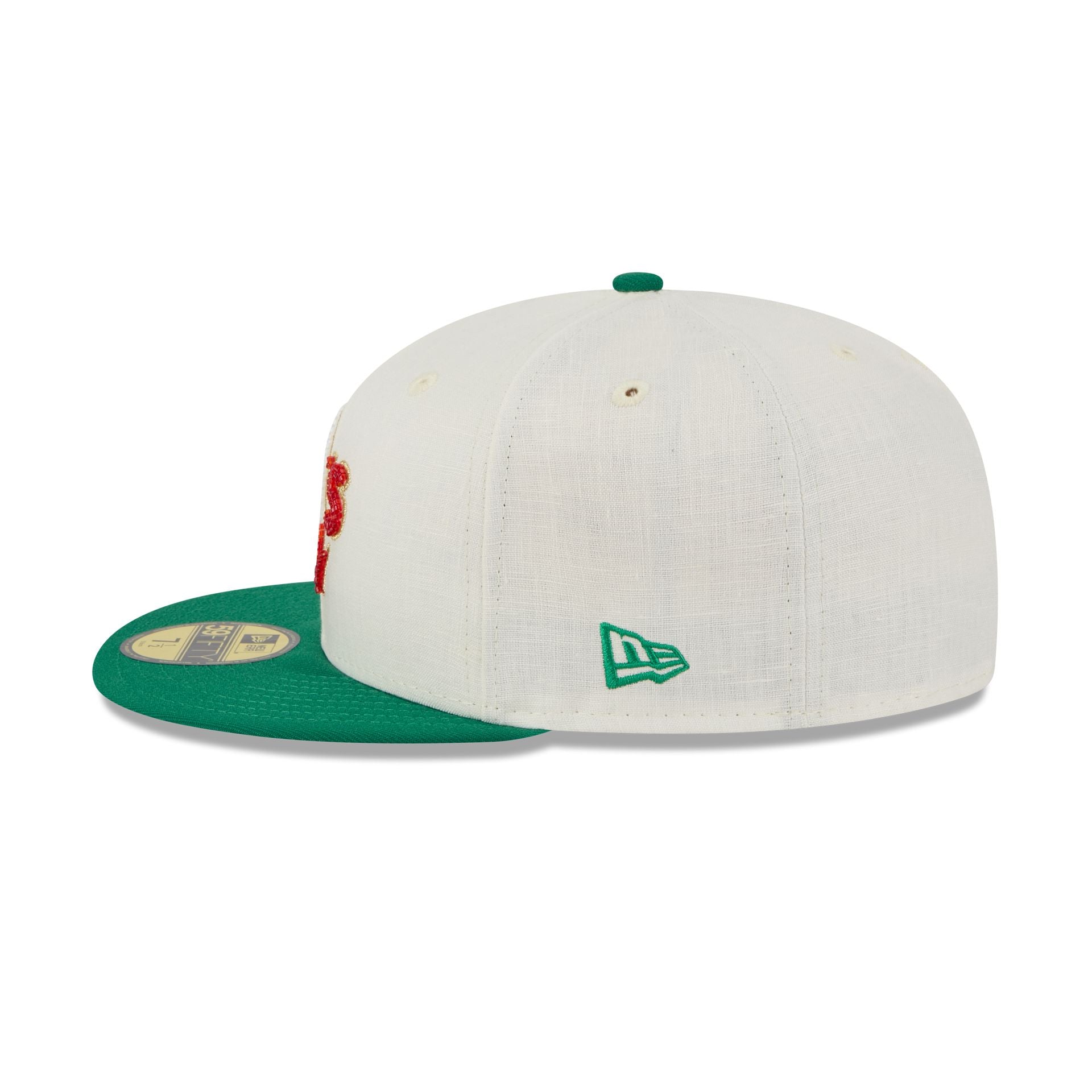Athletics Beaded Linen 59FIFTY Fitted Hat