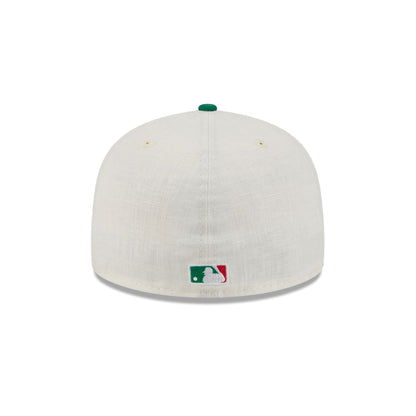 San Diego Padres Beaded Linen 59FIFTY Fitted Hat