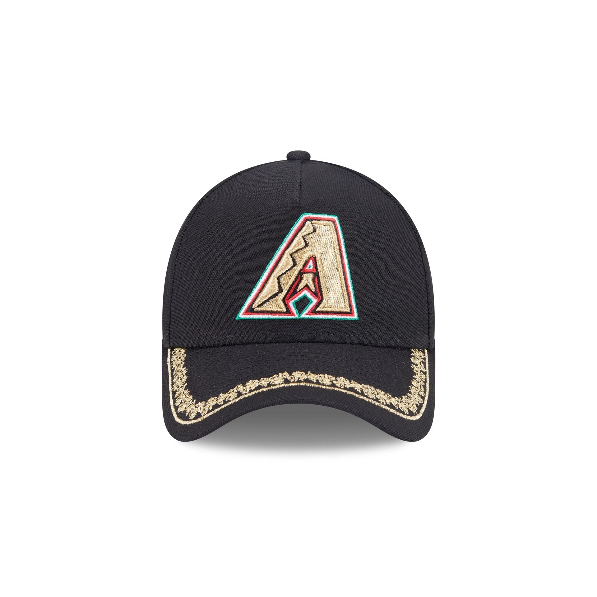Arizona Diamondbacks Ornate Visor 9FORTY A-Frame Snapback Hat
