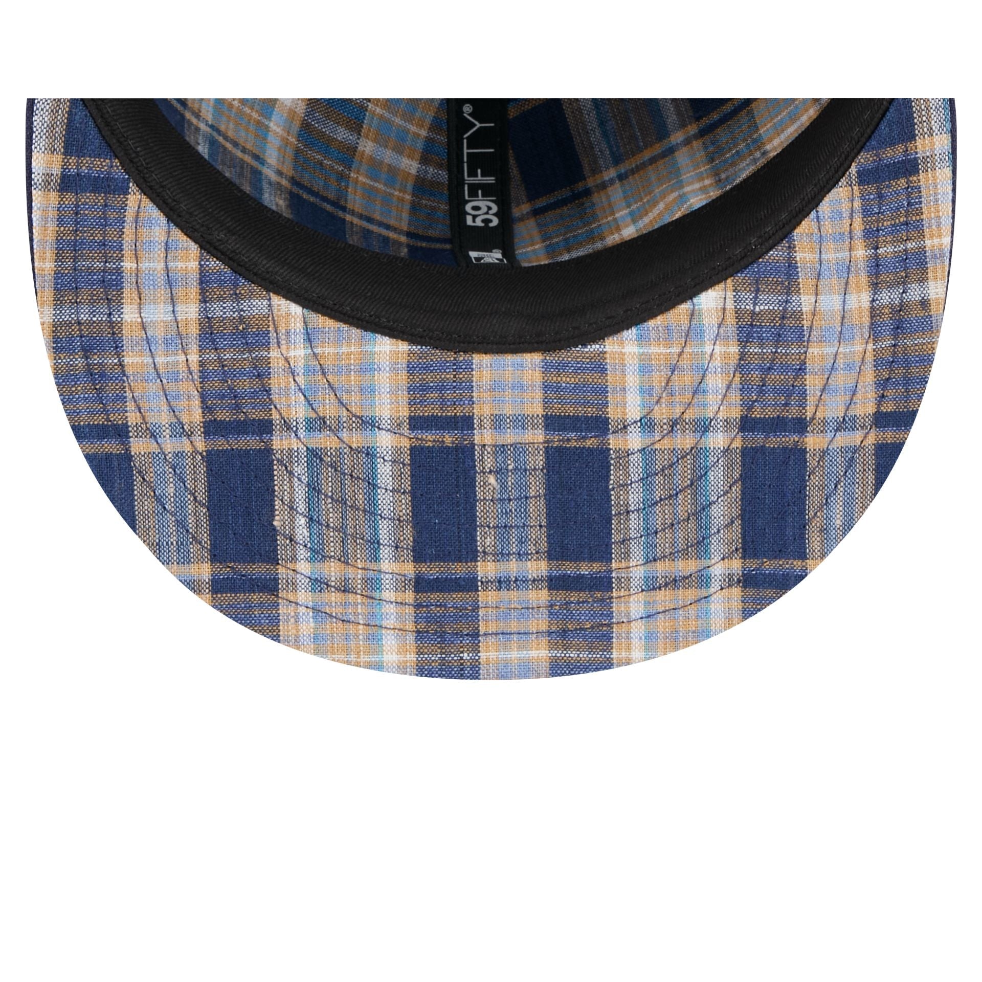 Boston Red Sox Blue Tartan 59FIFTY Fitted Hat