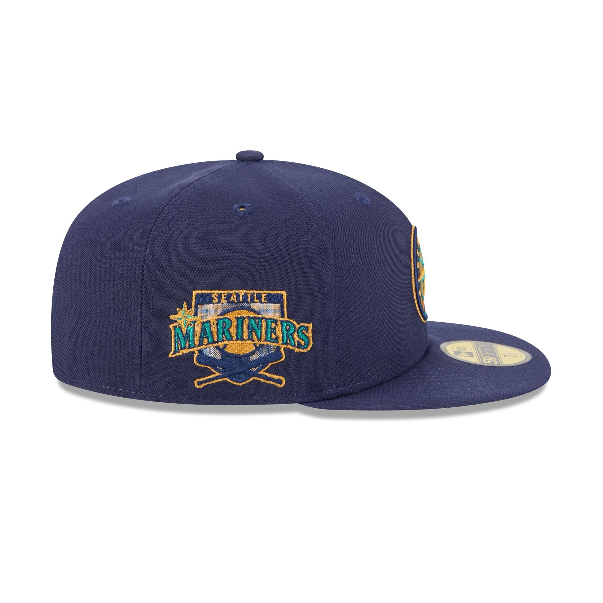 Seattle Mariners Blue Tartan 59FIFTY Fitted Hat