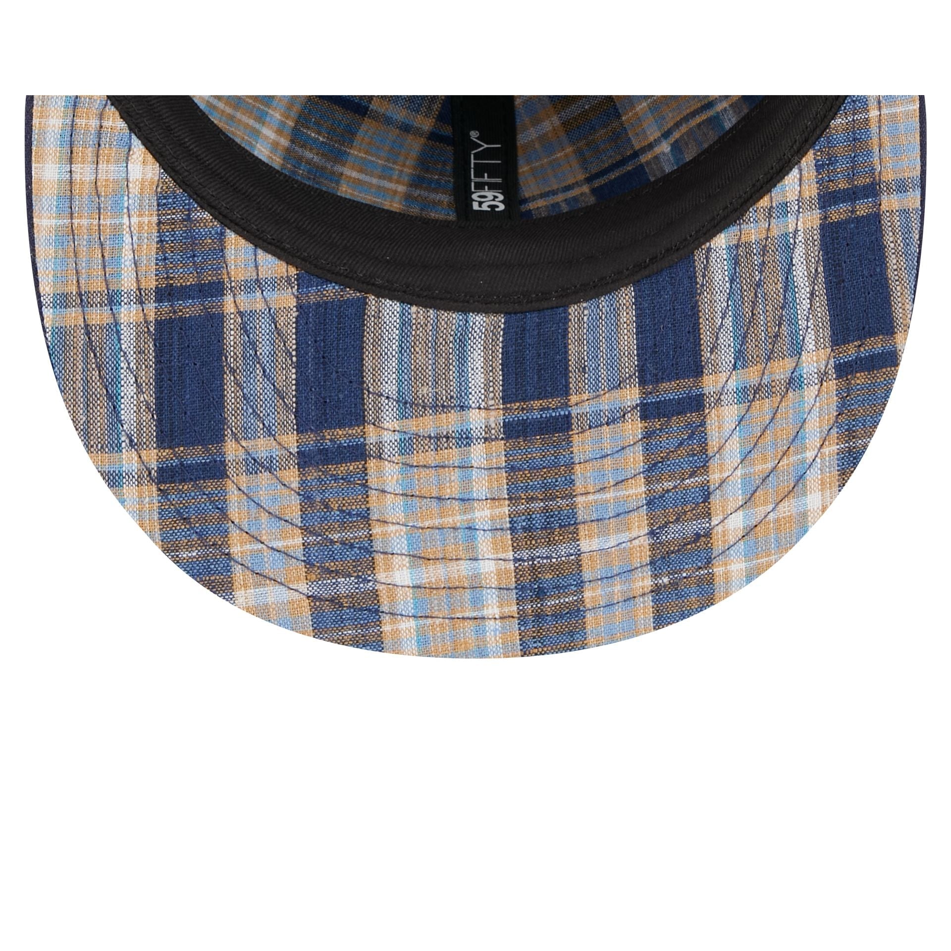 Washington Nationals Blue Tartan 59FIFTY Fitted Hat