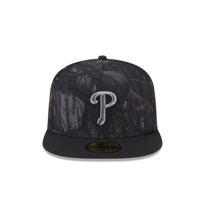 Just Caps Ripstop Camo Philadelphia Phillies 59FIFTY A-Frame Fitted Hat