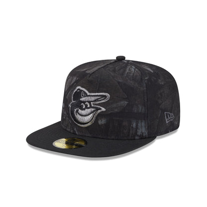 Just Caps Ripstop Camo Baltimore Orioles 59FIFTY A-Frame Fitted Hat