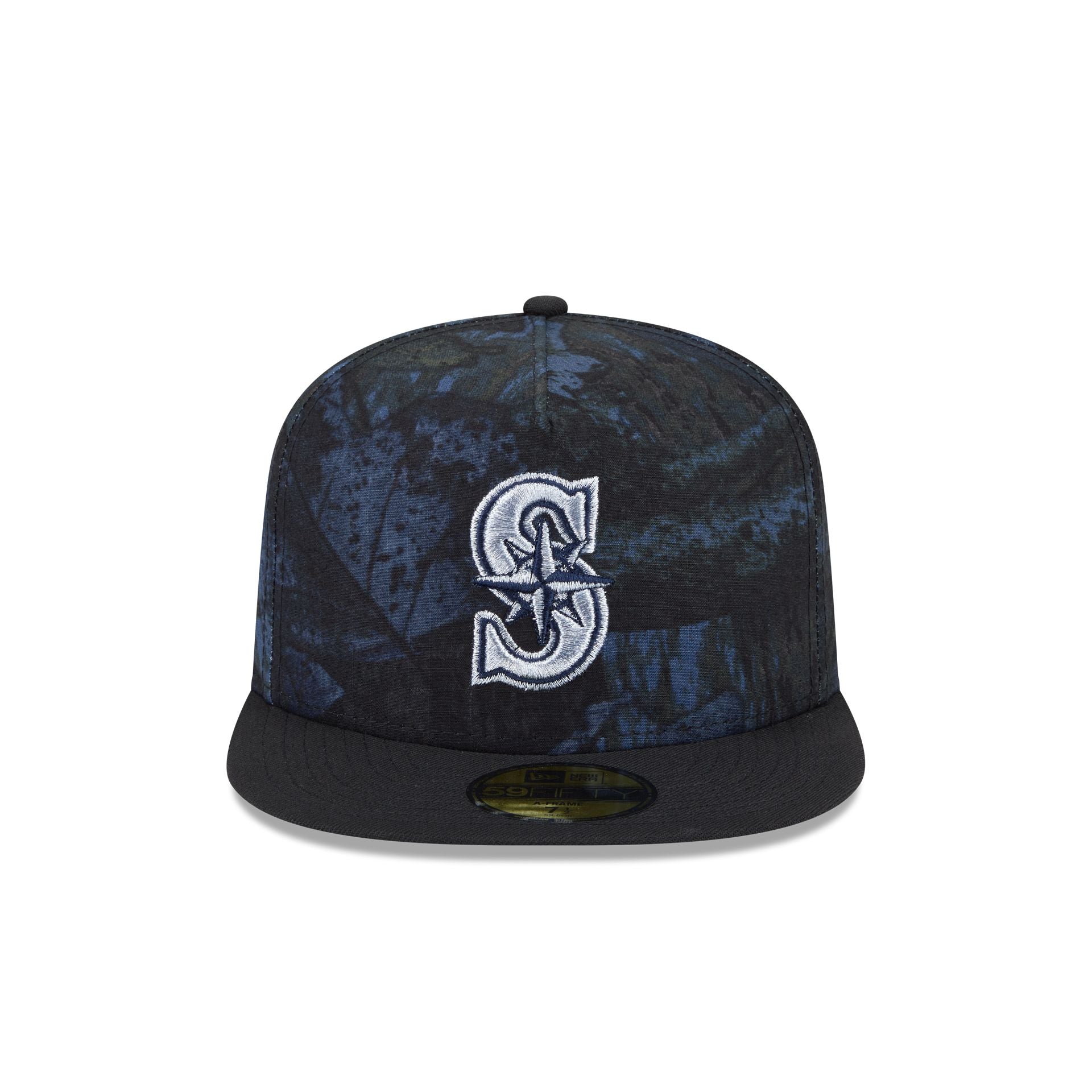 Just Caps Ripstop Camo Seattle Mariners 59FIFTY A-Frame Fitted Hat
