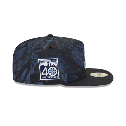 Just Caps Ripstop Camo Seattle Mariners 59FIFTY A-Frame Fitted Hat