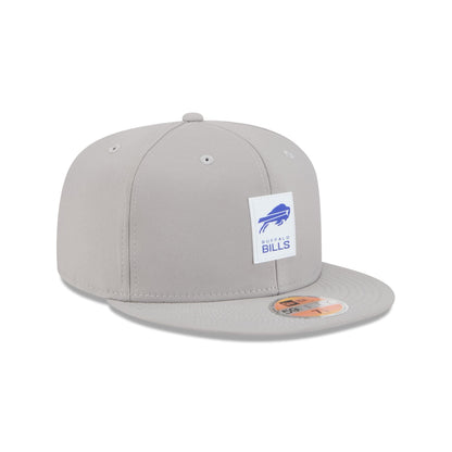 Buffalo Bills 2025 Sideline Hot Weather Gray 59FIFTY Fitted Hat