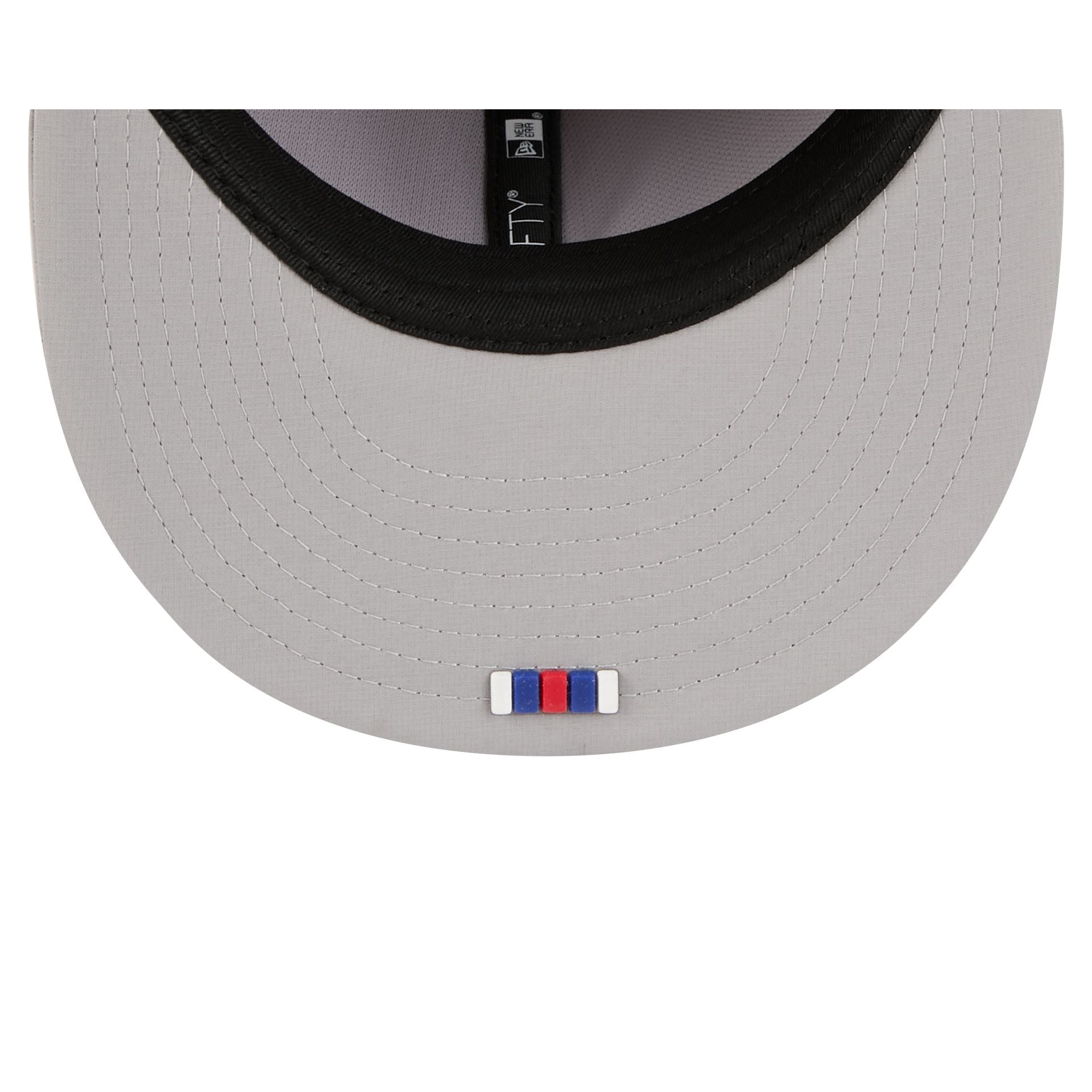 Buffalo Bills 2025 Sideline Hot Weather Gray 59FIFTY Fitted Hat