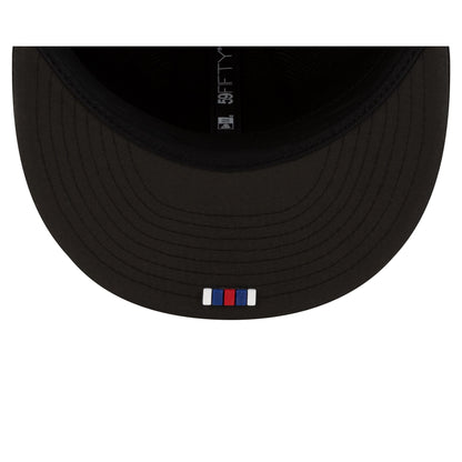 Buffalo Bills 2025 Sideline Hot Weather Black 59FIFTY Fitted Hat