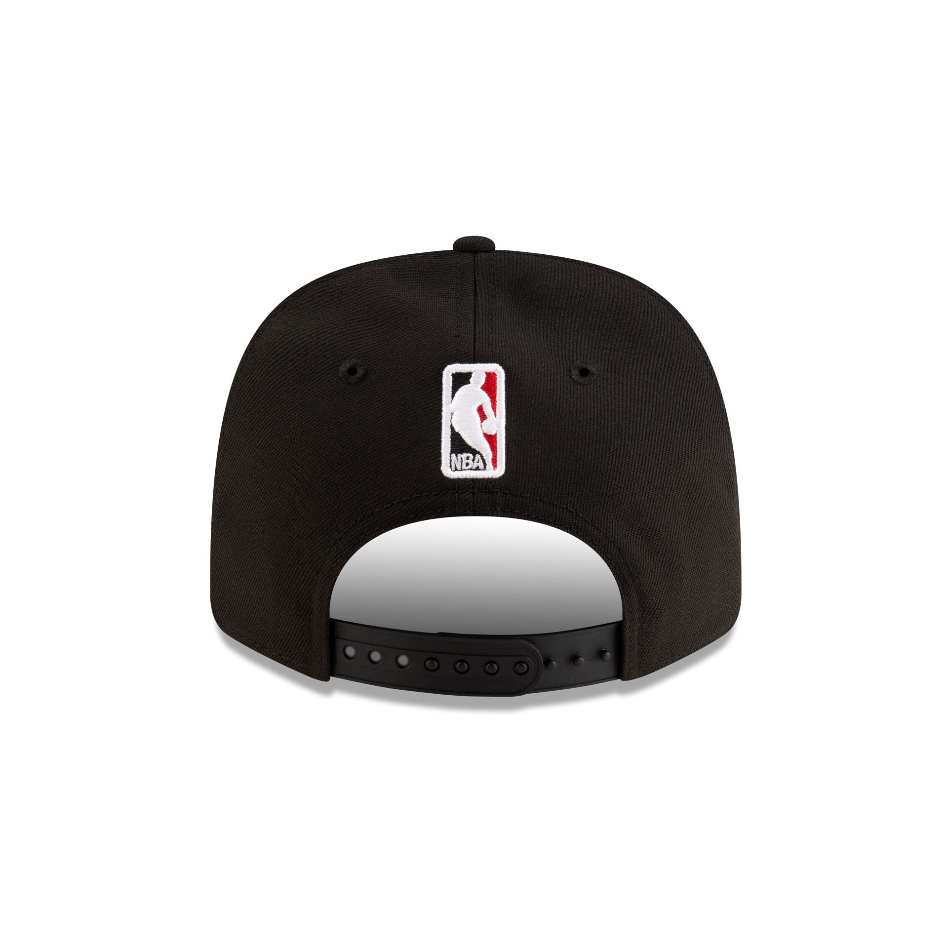 Chicago Bulls Team Black 9SEVENTY Stretch-Snap Hat