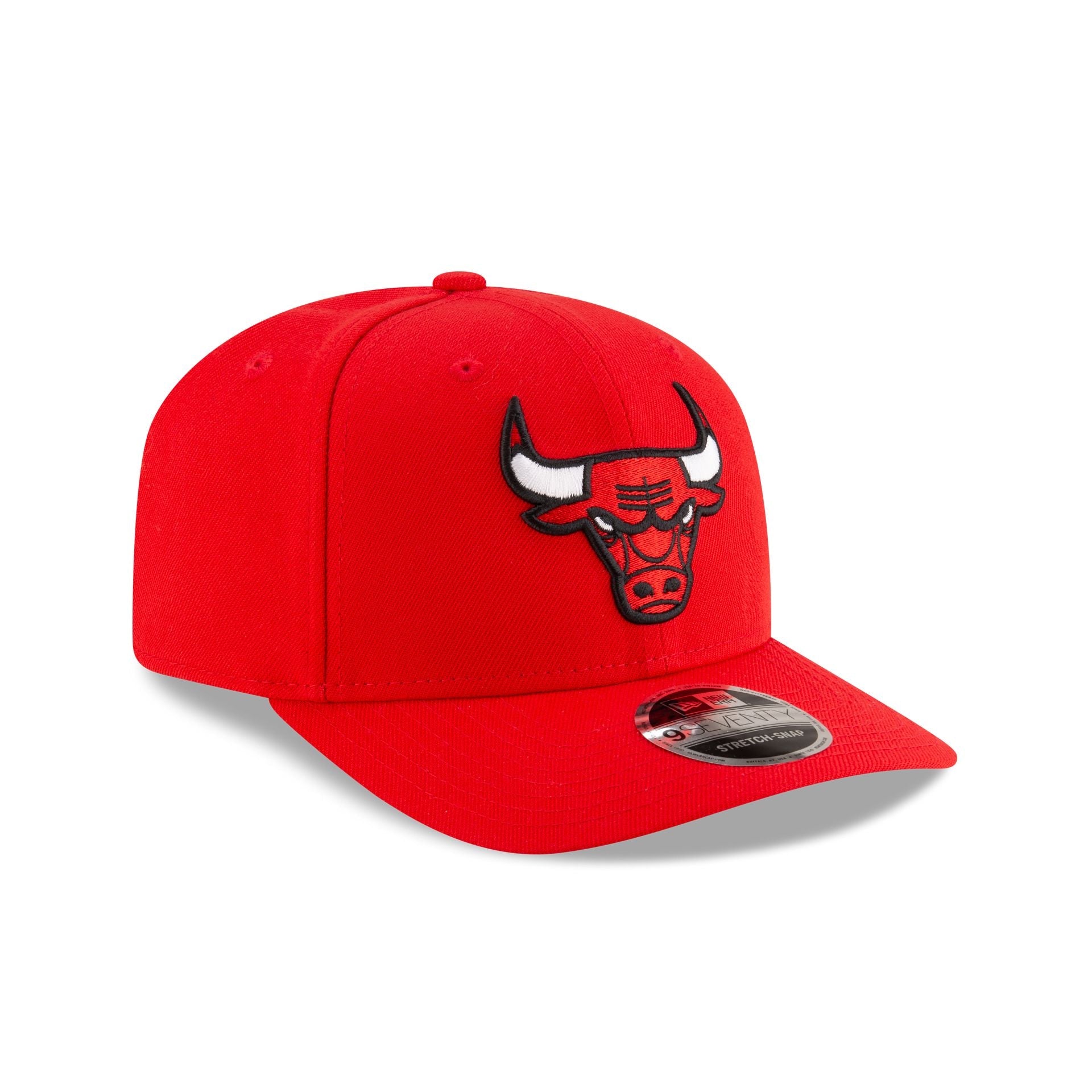Chicago Bulls Team Red 9SEVENTY Stretch-Snap Hat