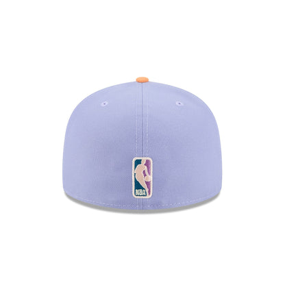 Chicago Bulls Lavender 59FIFTY A-Frame Fitted Hat