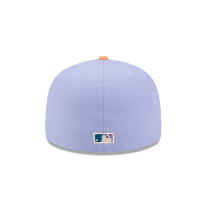 New York Yankees Lavender 59FIFTY A-Frame Fitted Hat
