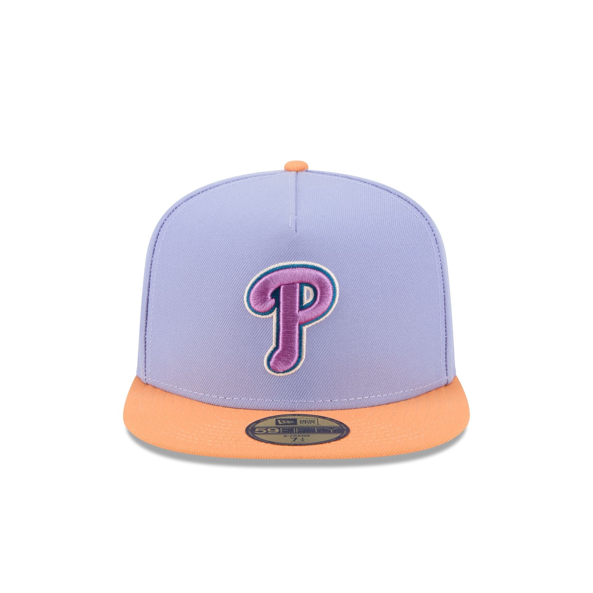 Philadelphia Phillies Lavender 59FIFTY A-Frame Fitted Hat