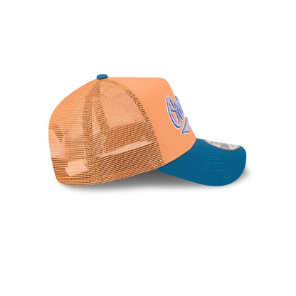Baltimore Orioles Orange Glaze 9FORTY A-Frame Trucker Hat