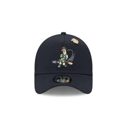 Big League Chew x Atlanta Braves 9FORTY A-Frame Trucker Hat