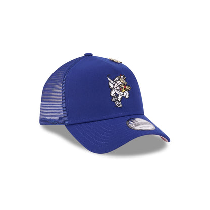 Big League Chew x Texas Rangers 9FORTY A-Frame Trucker Hat