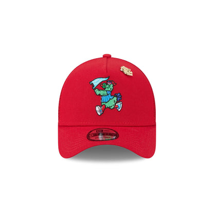 Big League Chew x Philadelphia Phillies 9FORTY A-Frame Trucker Hat