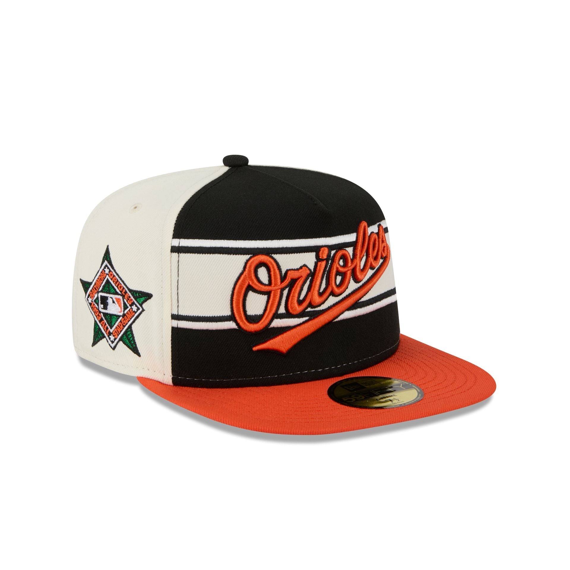 Baltimore Orioles Summer Derby 59FIFTY A-Frame Fitted Hat