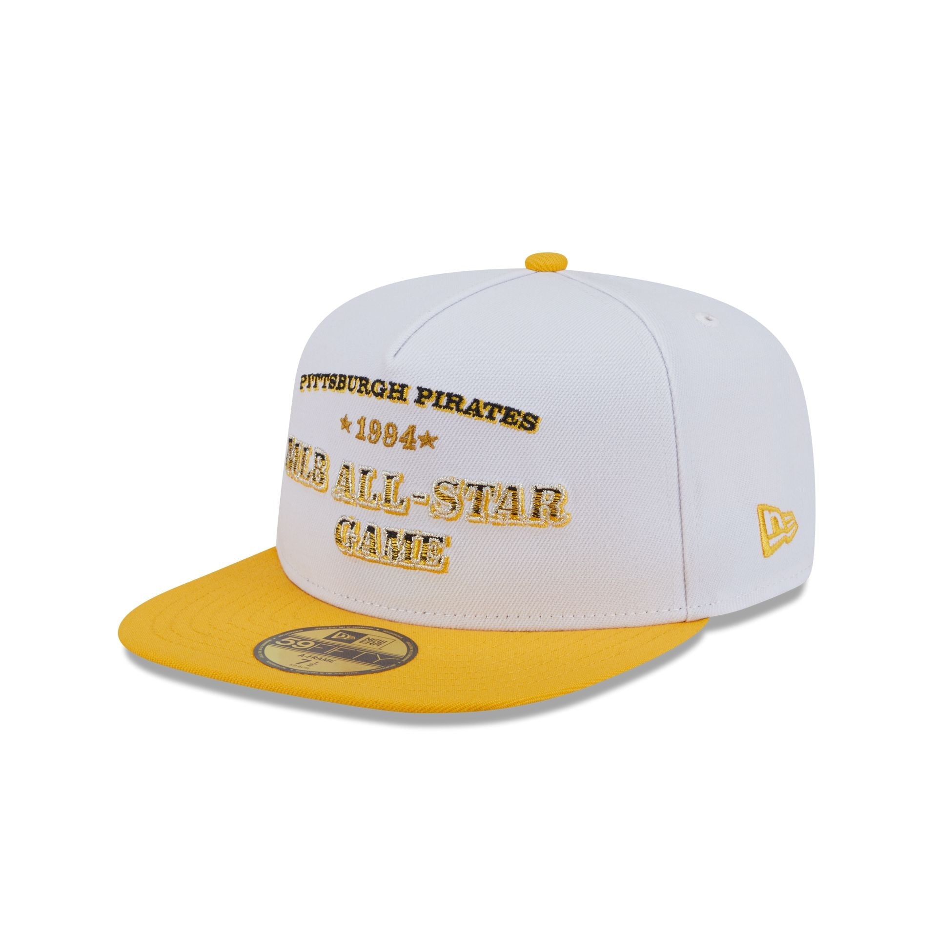 Pittsburgh Pirates Summer Derby White 59FIFTY A-Frame Fitted Hat