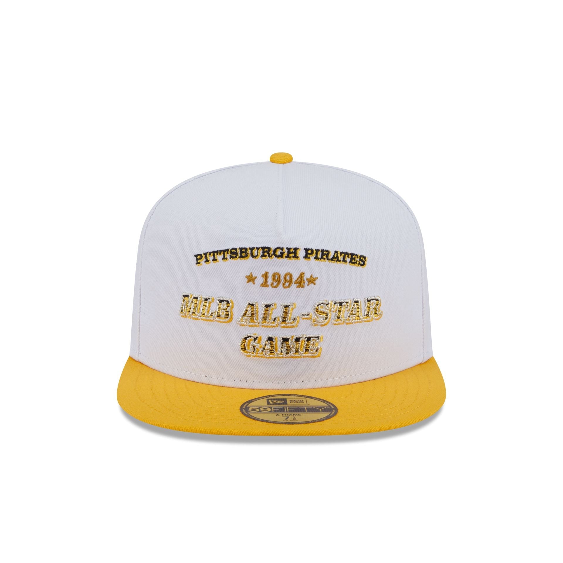 Pittsburgh Pirates Summer Derby White 59FIFTY A-Frame Fitted Hat