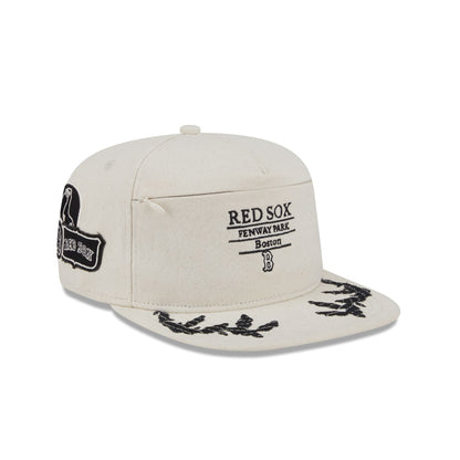 Boston Red Sox Front Zip 59FIFTY A-Frame Fitted Hat