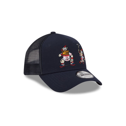 Atlanta Braves Generation Mascots 9FORTY A-Frame Trucker Hat