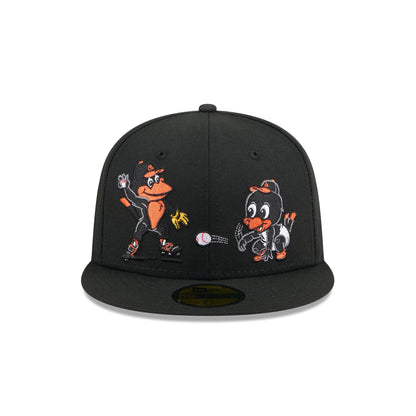Baltimore Orioles Generation Mascots 59FIFTY Fitted Hat