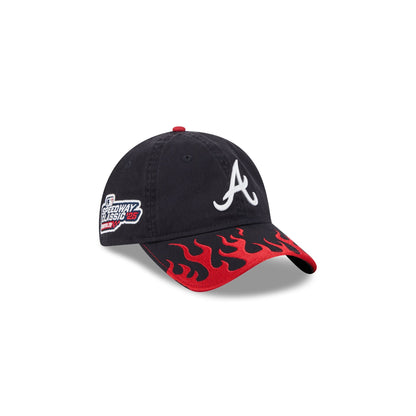Atlanta Braves Speedway Classic Kids 9TWENTY Adjustable Hat