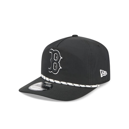 Boston Red Sox Black and White Rope 19TWENTY Snapback Hat