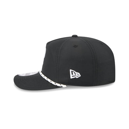 Philadelphia Phillies Black and White Rope 19TWENTY Snapback Hat