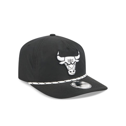 Chicago Bulls Black and White Rope 19TWENTY Snapback Hat