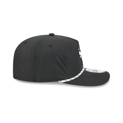 Chicago Bulls Black and White Rope 19TWENTY Snapback Hat