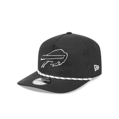 Buffalo Bills Black and White Rope 19TWENTY Snapback Hat