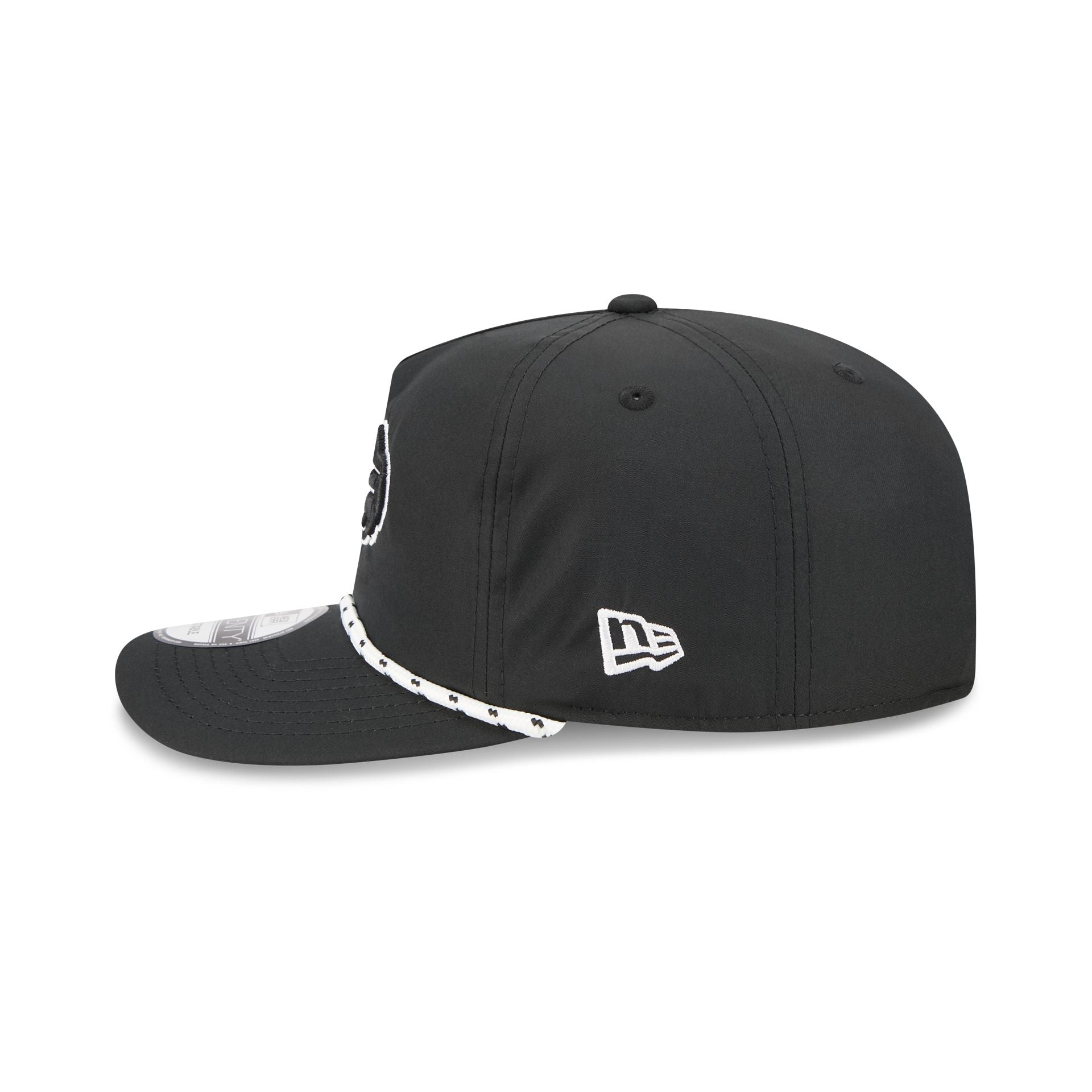 Buffalo Bills Black and White Rope 19TWENTY Snapback Hat