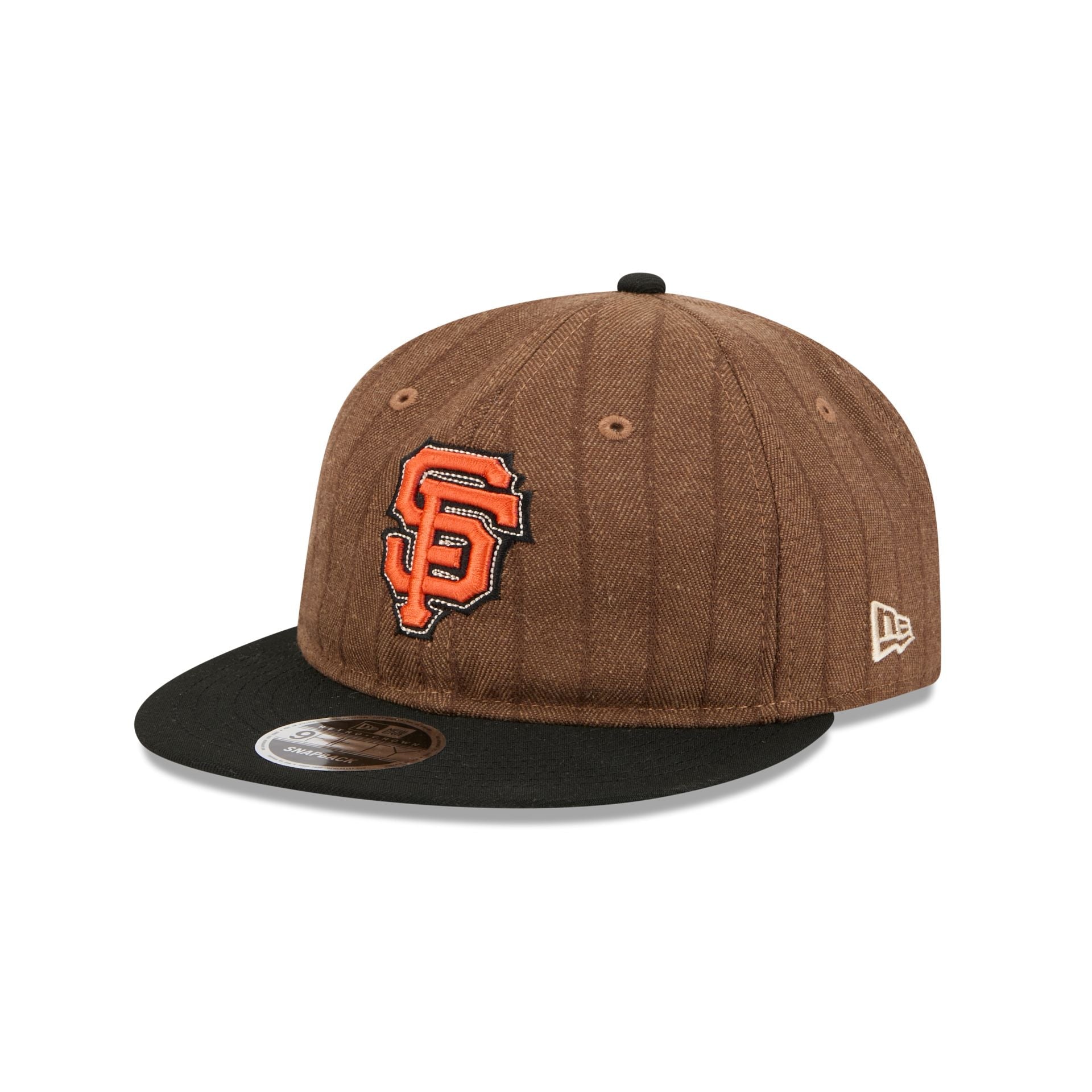 San Francisco Giants Three Looms Wool Pinstripe Retro Crown 9FIFTY Adjustable Hat
