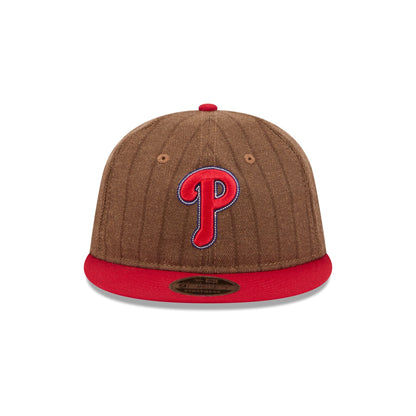 Philadelphia Phillies Three Looms Wool Pinstripe Retro Crown 9FIFTY Adjustable Hat
