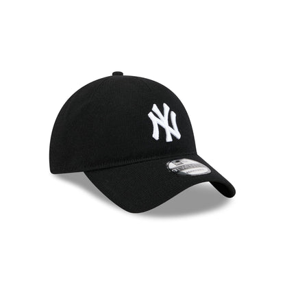 New York Yankees Merino Wool Black 9TWENTY Adjustable Hat