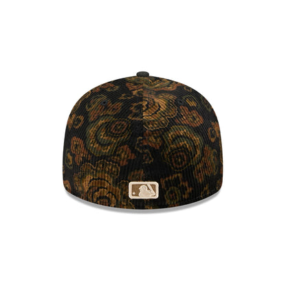 Athletics Three Looms Floral Cord Low Profile 59FIFTY Fitted Hat