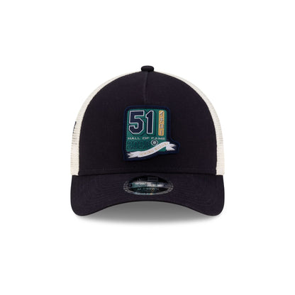 Seattle Mariners Hall of Fame 2025 Ichiro Suzuki 9FORTY M-Crown A-Frame Trucker Hat