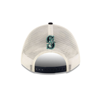 Seattle Mariners Hall of Fame 2025 Ichiro Suzuki 9FORTY M-Crown A-Frame Trucker Hat