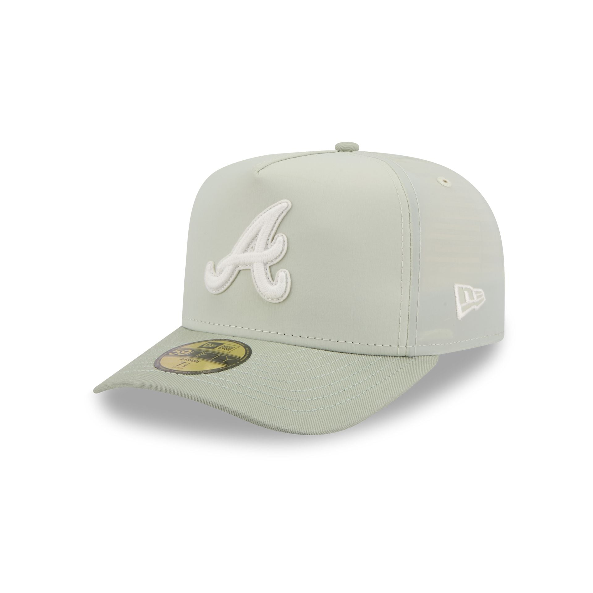 Atlanta Braves Crinkle 59FIFTY A-Frame Fitted Hat