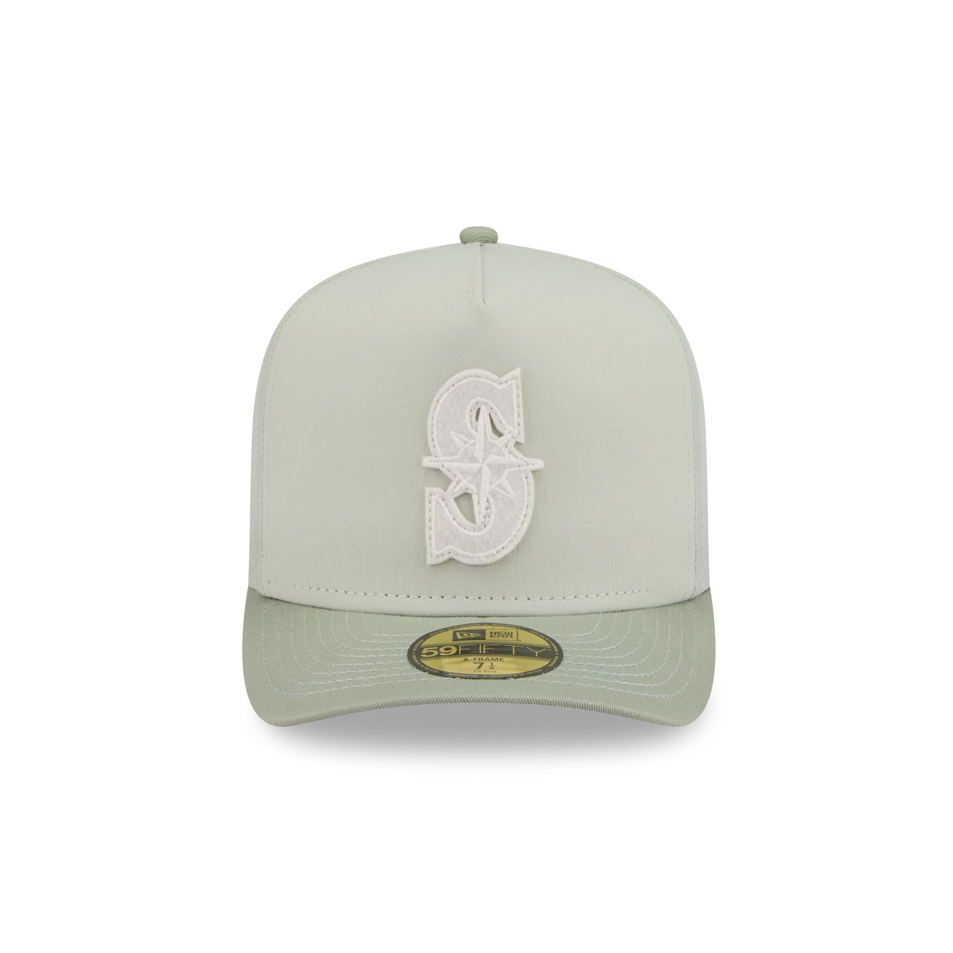 Seattle Mariners Crinkle 59FIFTY A-Frame Fitted Hat