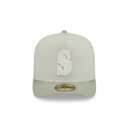 Seattle Mariners Crinkle 59FIFTY A-Frame Fitted Hat