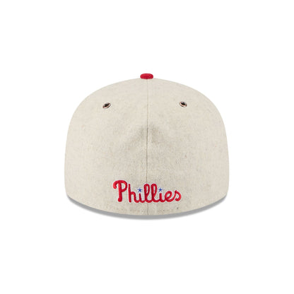 Philadelphia Phillies Wool Letterman Retro Crown 59FIFTY Fitted Hat