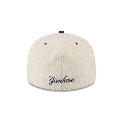 New York Yankees Wool Letterman Retro Crown 59FIFTY Fitted Hat